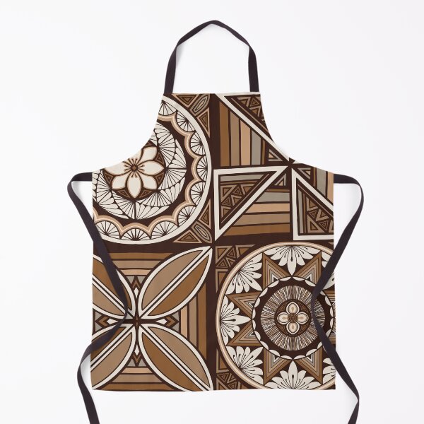 Item preview, Tapa patchwork - coffee designed and sold by AprilAppleArt.