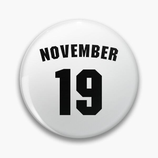 Item preview, Date of birth  19 November  birthday gift sport design designed and sold by Panya-Design.