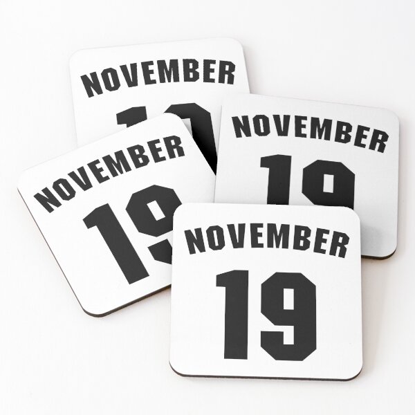 Item preview, Date of birth  19 November  birthday gift sport design designed and sold by Panya-Design.