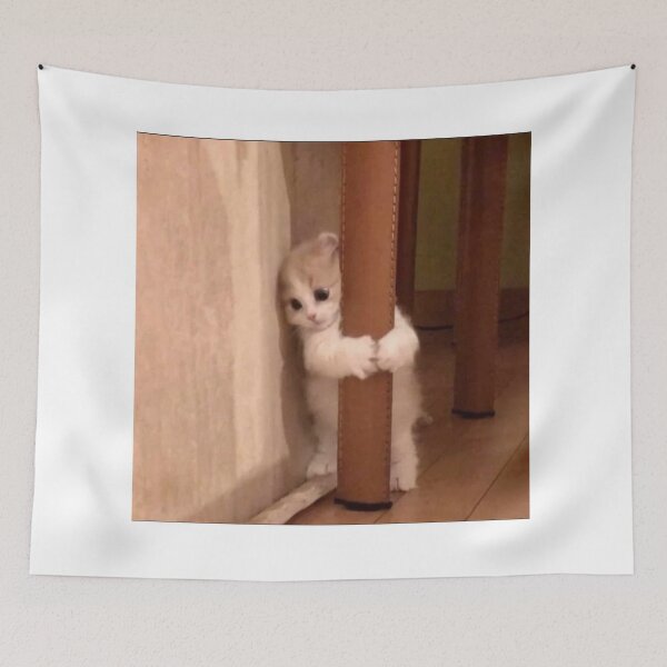 Item preview, sad cute cat | kawaii cat designed and sold by jassine11.