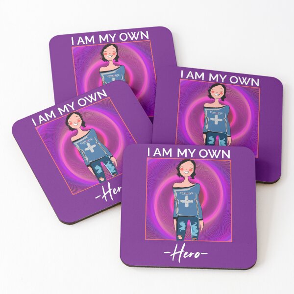 Item preview, I am my own Hero designed and sold by PositiveTeez.