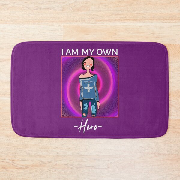 Item preview, I am my own Hero designed and sold by PositiveTeez.