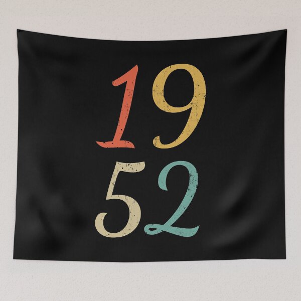 Item preview, Classic Vintage Style 1952 Birthday Distressed designed and sold by MSA-42.