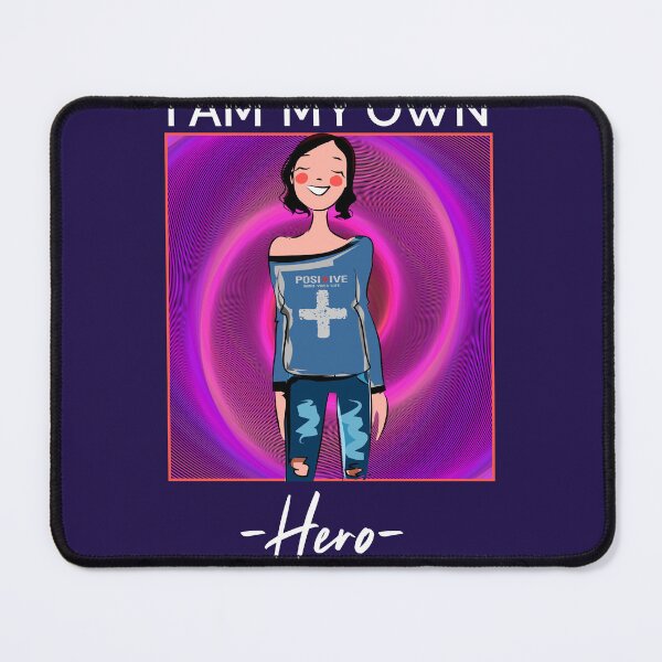 Item preview, I am my own Hero designed and sold by PositiveTeez.