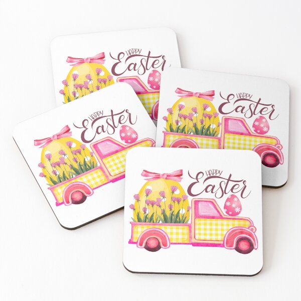 Item preview, Happy Easter Antique Truck designed and sold by ChelleCreate.