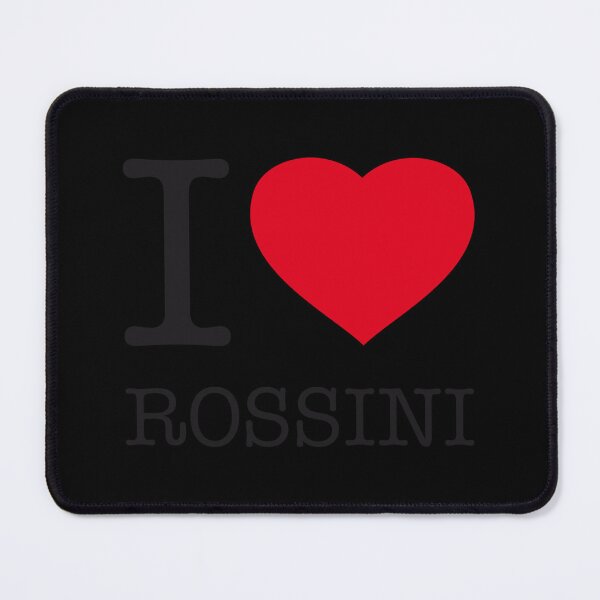 Item preview, I Love Rossini Sticker designed and sold by AlmaHolland8.