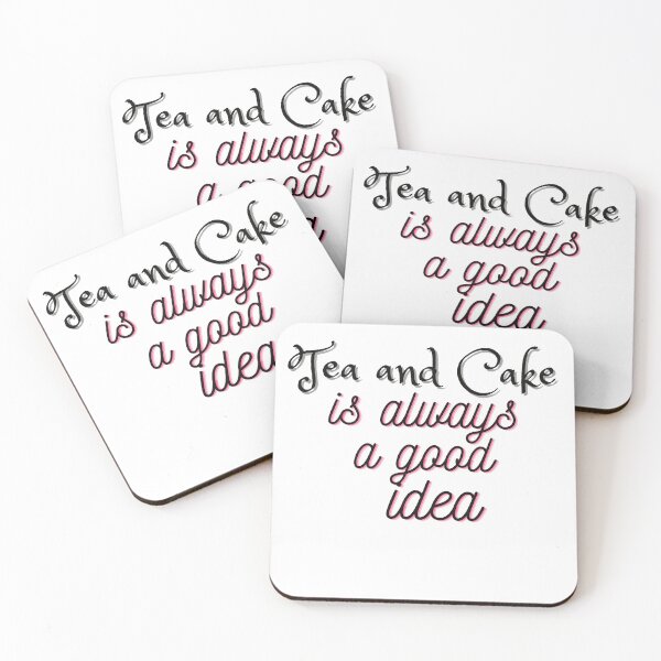 Item preview, Tea and Cake is Always a Good Idea Perfect gift designed and sold by NelleD.