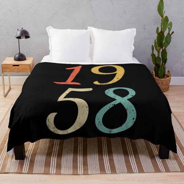 Item preview, Classic Vintage Style 1958 Birthday Distressed designed and sold by MSA-42.