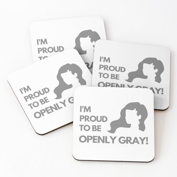 Item preview, Woman Proud to be Openly Gray  designed and sold by mschubbybunny.