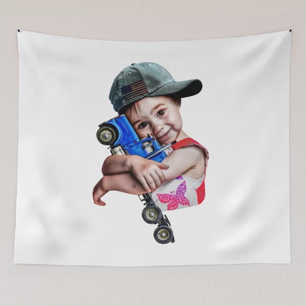 Item preview, I love American truckers designed and sold by Markotropoya22.