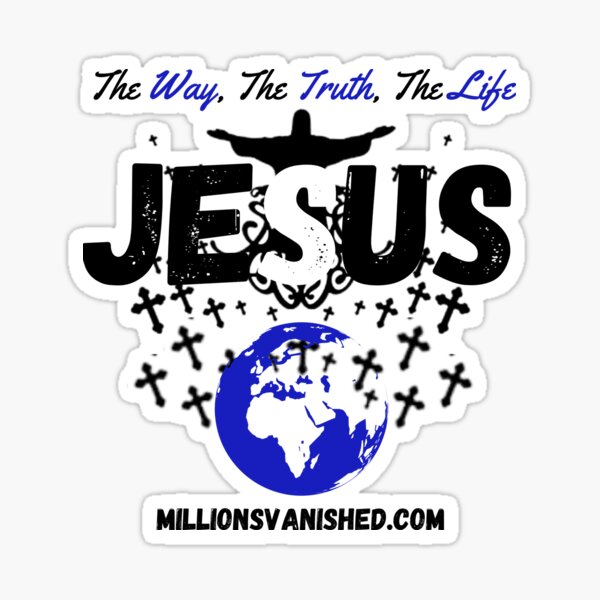The Way, The Truth, The Life 2 - Christian Sticker