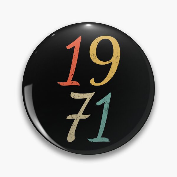 Item preview, Classic Vintage Style 1971 Birthday Distressed designed and sold by MSA-42.