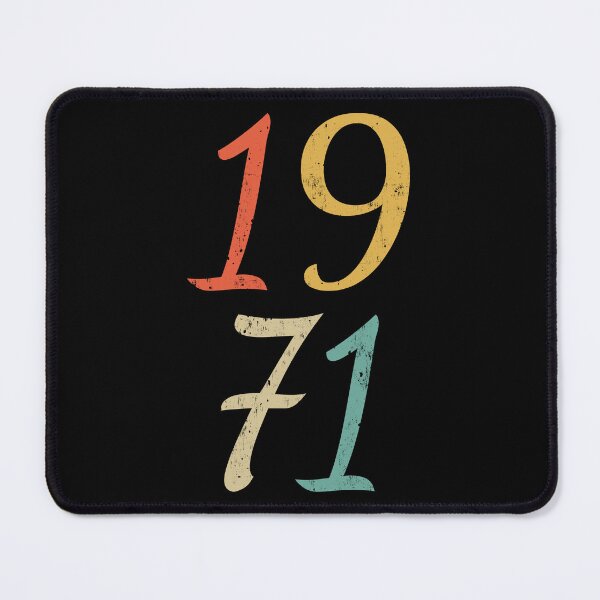 Item preview, Classic Vintage Style 1971 Birthday Distressed designed and sold by MSA-42.