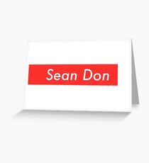 Big Sean Greeting Card