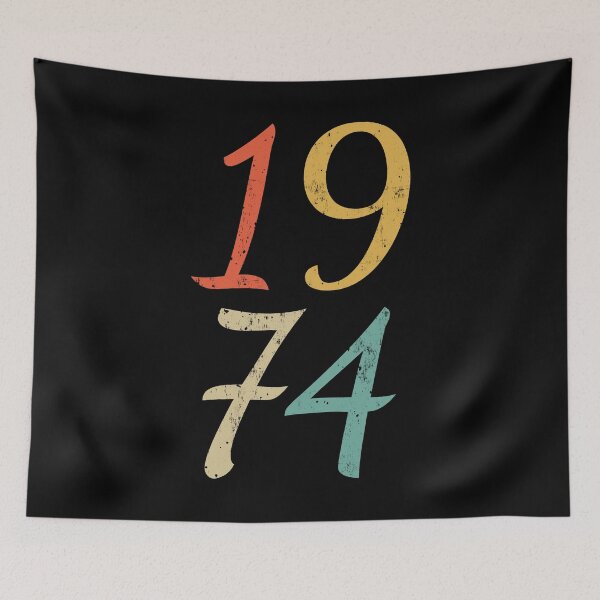 Item preview, Classic Vintage Style 1974 Birthday Distressed designed and sold by MSA-42.