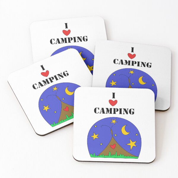 Item preview, I love Camping designed and sold by VentunoGrammi.