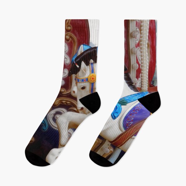 Item preview, horse in carousel designed and sold by laikaincosmos.