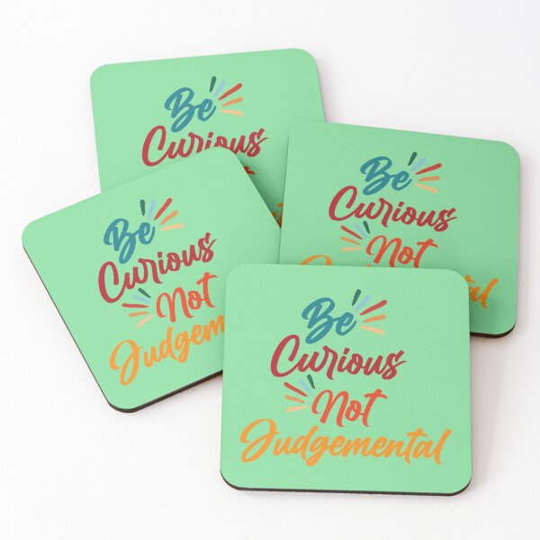Item preview, Be Curious Not Judgemental Walt Whitman Quote - Walt whitman be curious not judgemental    (2) designed and sold by northferns.