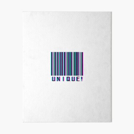 unique! Art Board Print