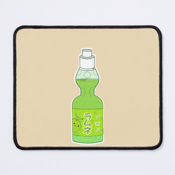 Item preview, Melon Ramune drink Parody Illustration designed and sold by byMariZen.