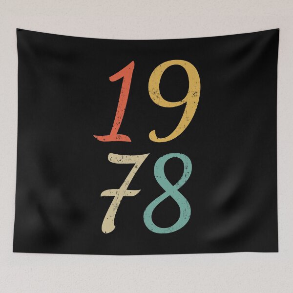 Item preview, Classic Vintage Style 1978 Birthday Distressed designed and sold by MSA-42.