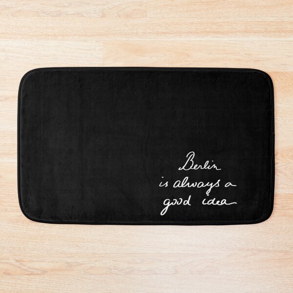 Item preview, Berlin is always a good idea cool design saying quote handwritten designed and sold by InmyOwnwords.