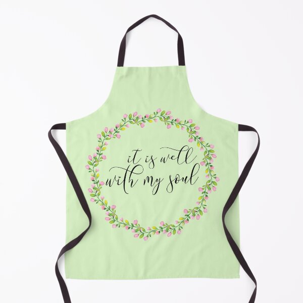 Item preview, It is Well With My Soul - Christian Quote designed and sold by PlumBlushCo.