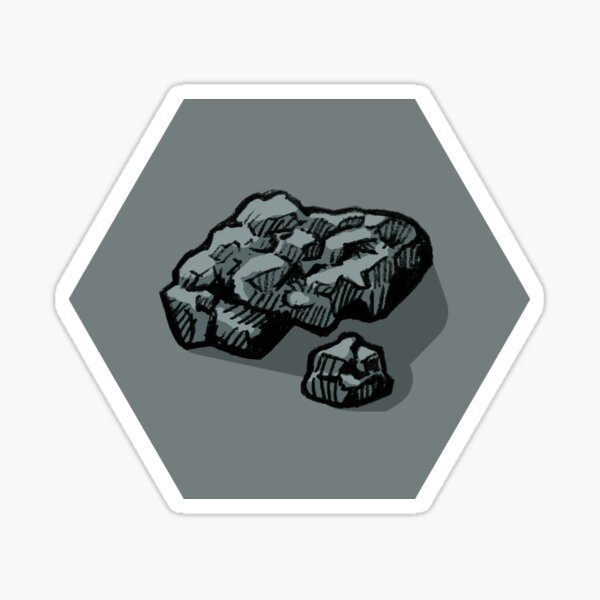 Ore Hex Sticker