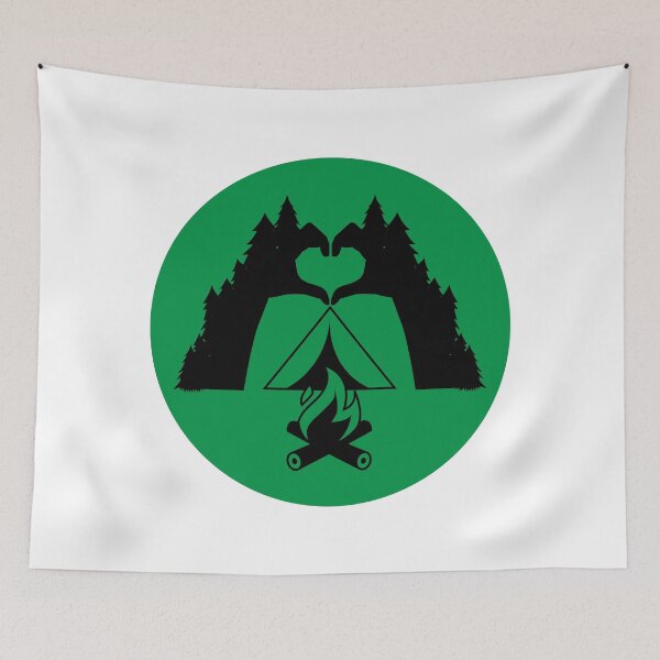 Item preview, I'm A Camp Lover - dark green designed and sold by ThisBjmnID.