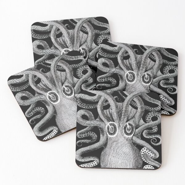 Item preview, Unleash The Kraken, Octopus Squid Tentacle Kraken Ink Art - Kraken designed and sold by Mechanical Whispers.