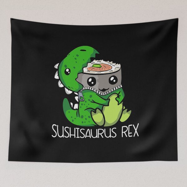 Item preview, Cute Dinosaur Sushi Lover Gift Women Trex Men Sushi designed and sold by DSWShirts.