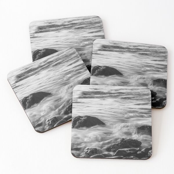 Item preview, Waves crashing on the rocks photograph designed and sold by RedartDesign.