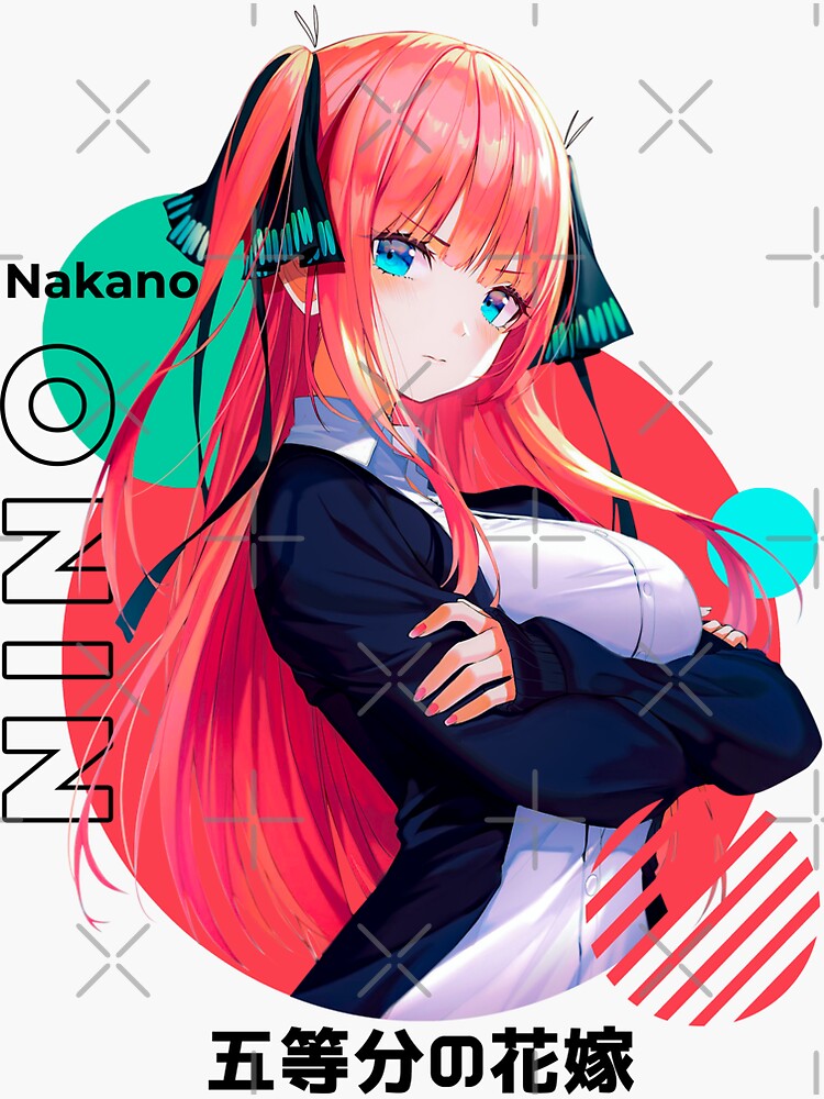 Nino Nakano - 5 toubun no Hanayome Sticker for Sale by ice-man7