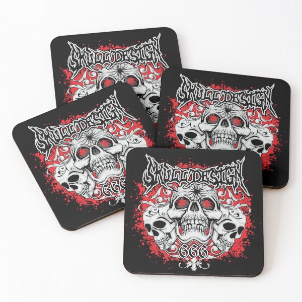 Item preview, grunge skull coat of arms designed and sold by amid999.