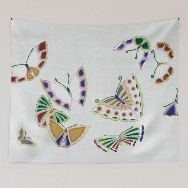 Item preview, Japanese Butterfly by Kamisaka Sekka designed and sold by Designedbysm.