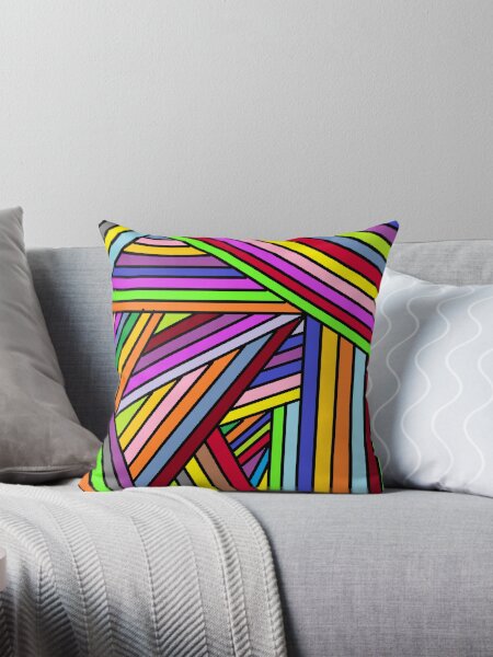 Item preview, multihued lineshape art designed and sold by Showmee.