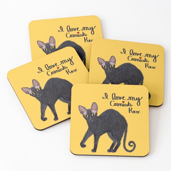 Item preview, Copy of I love my Cornish Rex Cat designed and sold by Birgit Dugan.
