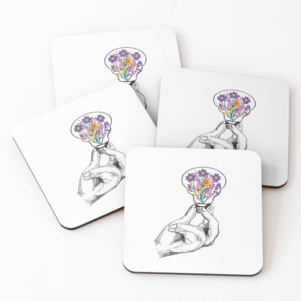 Item preview, Light Bulb With Yellow Flowers designed and sold by altk btk.