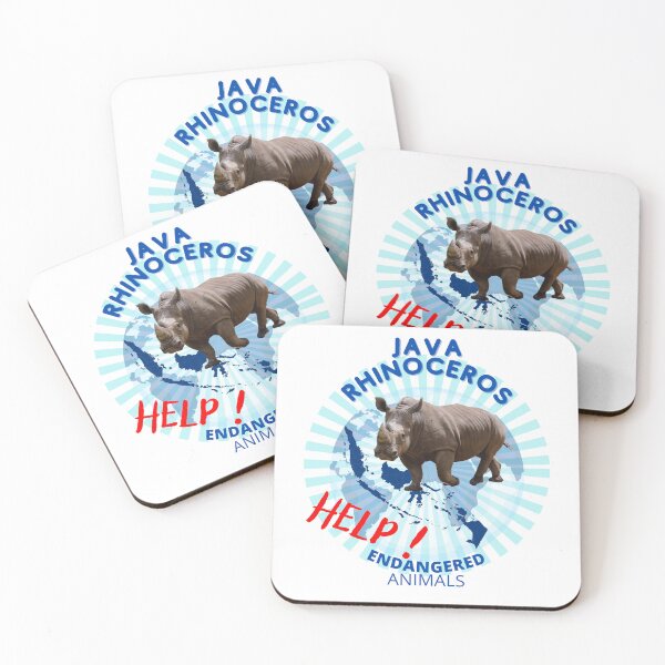 Item preview, Java Rhinoceros Endangered designed and sold by yassooarts.