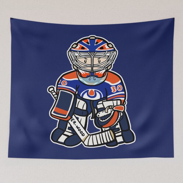 Item preview, Old School Hockey Goalie, Stand Up   designed and sold by HDAQhd.