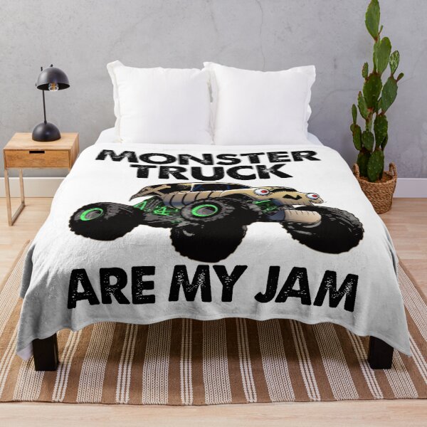Item preview, Monster Truck Are My Jam designed and sold by Bendthetrend.