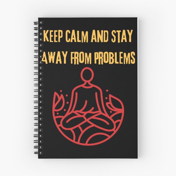 Item preview, KEEP CALM AND STAY AWAY FROM PROBLEMS GIFT designed and sold by Moremon.