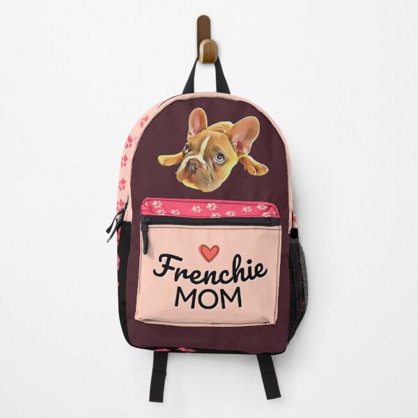 Item preview, Frenchie Mom - Splooting Golden Brown French Bulldog Puppy Art  designed and sold by Cawaiico.