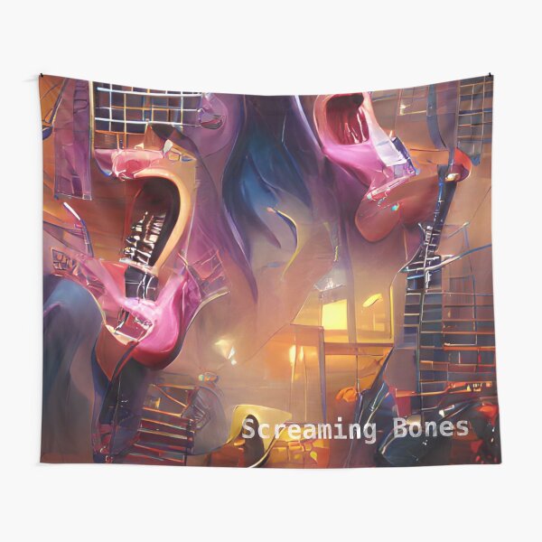 Screaming Bones Guitars Tapestry