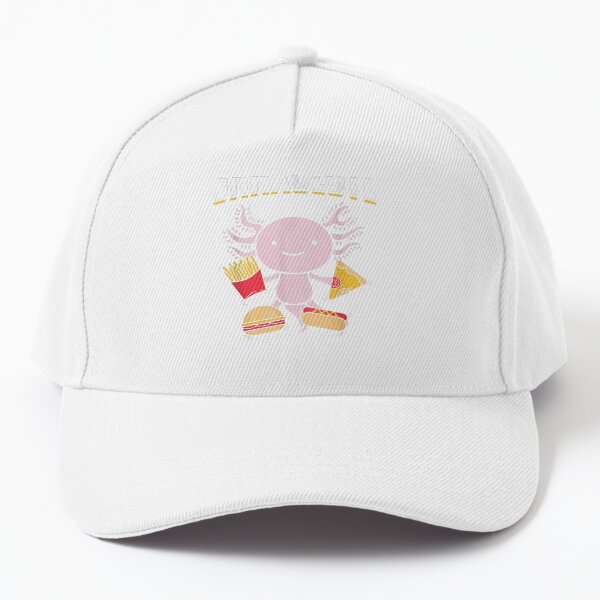 Aperçu de l'œuvre T-shirt Snaxolotl Snacks Amphibian Axolotl créée et vendue par AnderleAdele.