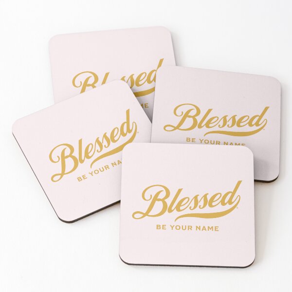 Item preview, Blessed be your name, christian quote designed and sold by Yuzik.