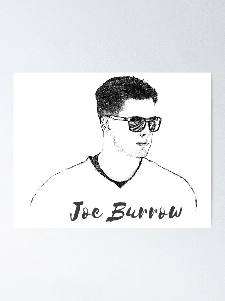 Joe Burrow Celebration - Vintage Pencil Drawing Style T-Shirt