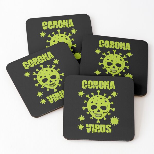 Item preview, skull corona virus designed and sold by amid999.