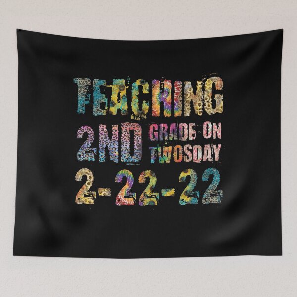 Item preview, Teaching 2nd Grade On Twosday 2-2-2022 Tuesday - Happy Twosday Tee Design Gift Idea For Teachers  designed and sold by Prince - Bestseller ★★★★★.