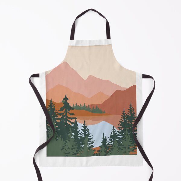 Item preview, Boho Landscape Abstract Mountain designed and sold by PinkySkull.